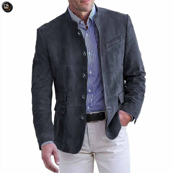 European And American Men's New Retro Casual Jacket