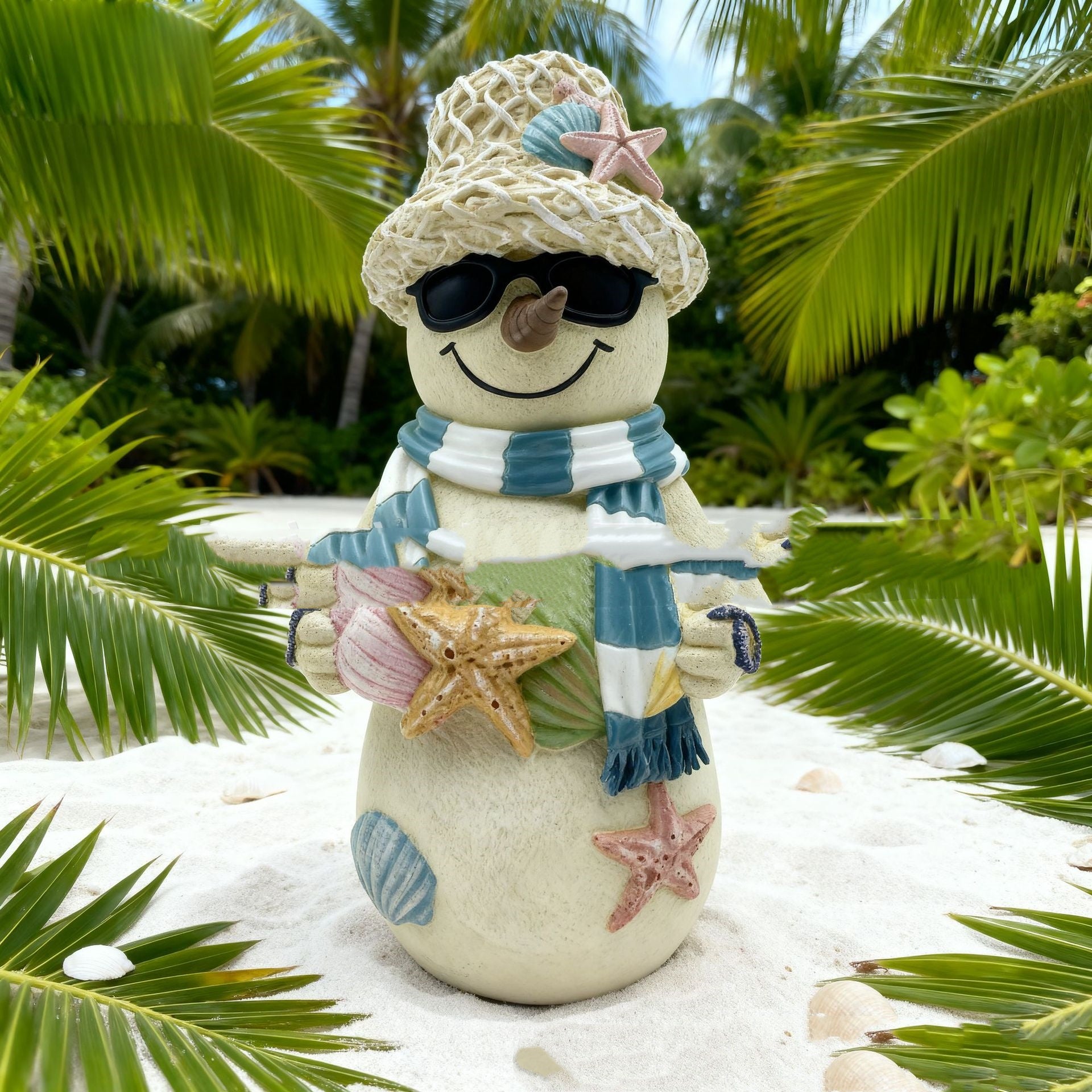 Christmas HAILANG Beach Snowman Decorations