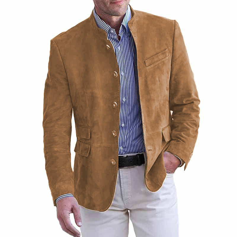 European And American Men's New Retro Casual Jacket