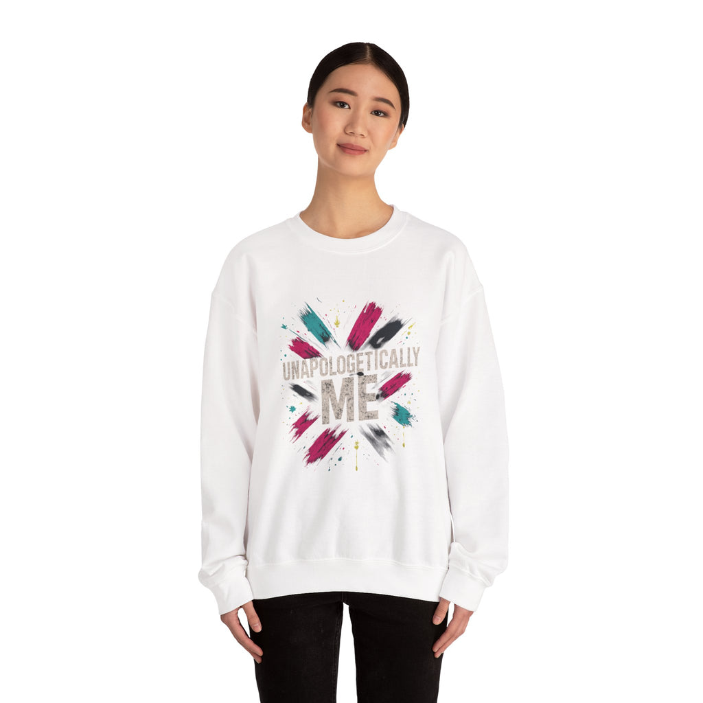Crewneck Sweatshirt — "Unapologetically Me" Graphic