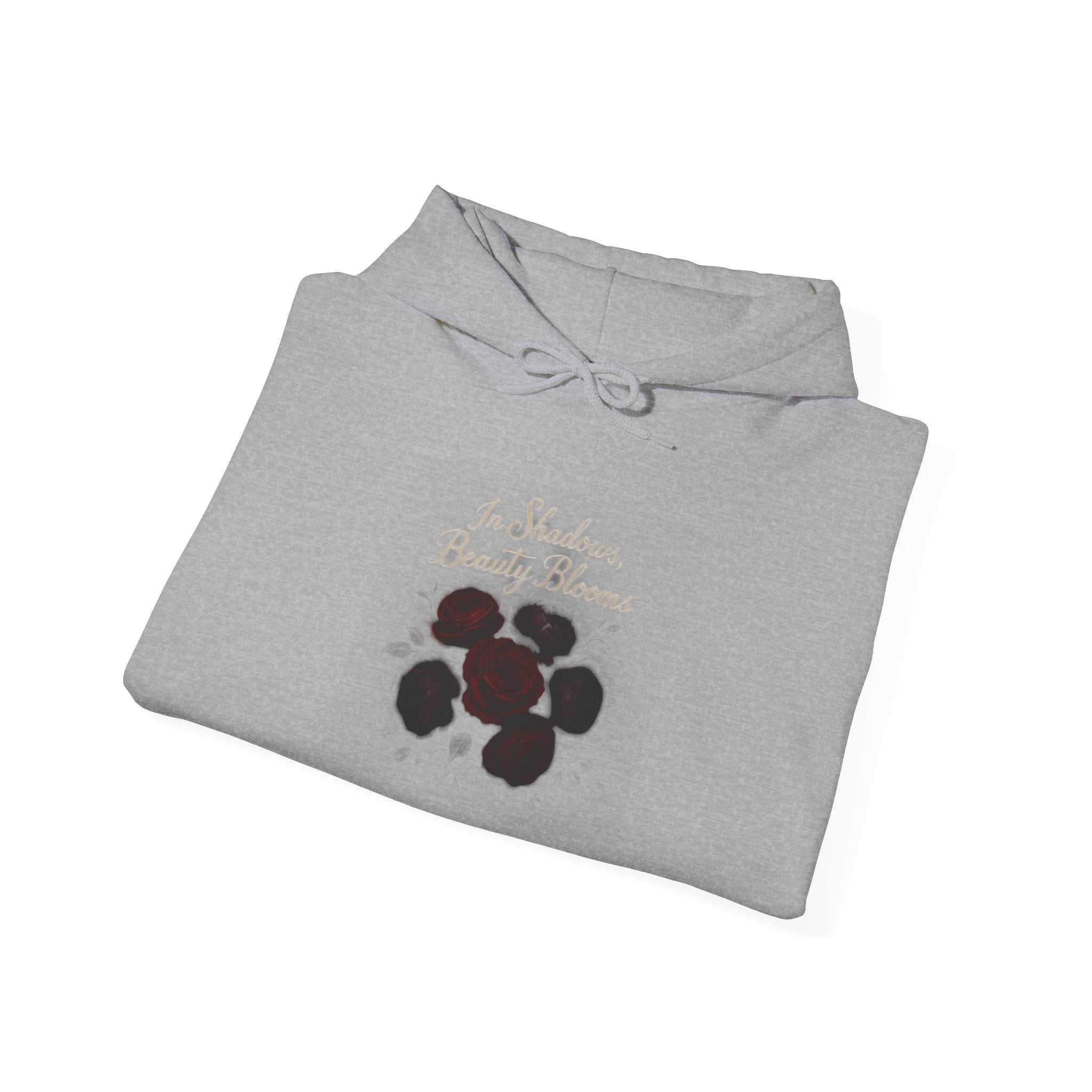 Cozy Floral Paw Print Hoodie — "Love Paws" Pet Lover Sweatshirt