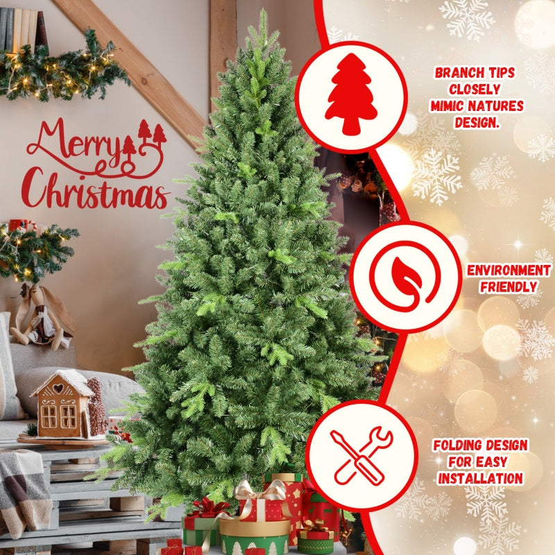 PE, PVC Christmas Tree, Green