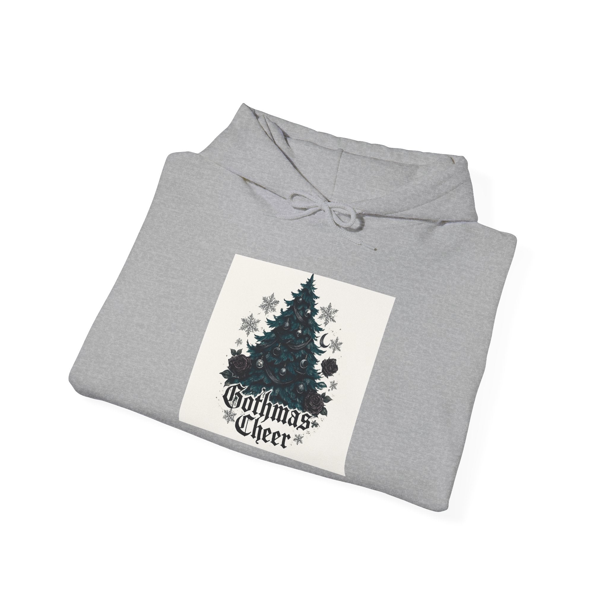 Christmas Cheer Hoodie – Vintage Christmas Tree Holiday Sweatshirt