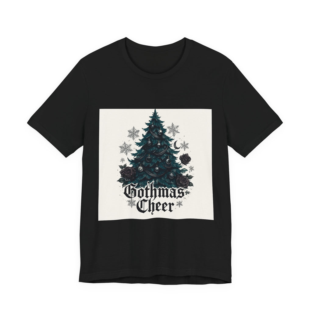 Gothmas Cheer T-Shirt — Gothic Christmas Tree Holiday Tee
