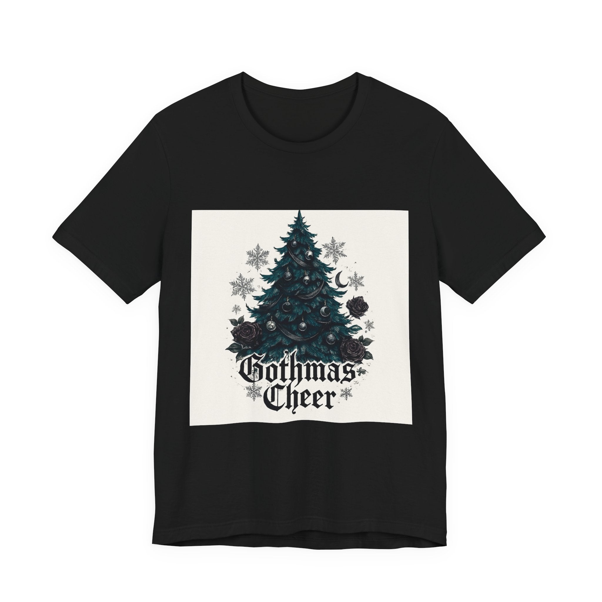 Gothmas Cheer T-Shirt — Gothic Christmas Tree Holiday Tee