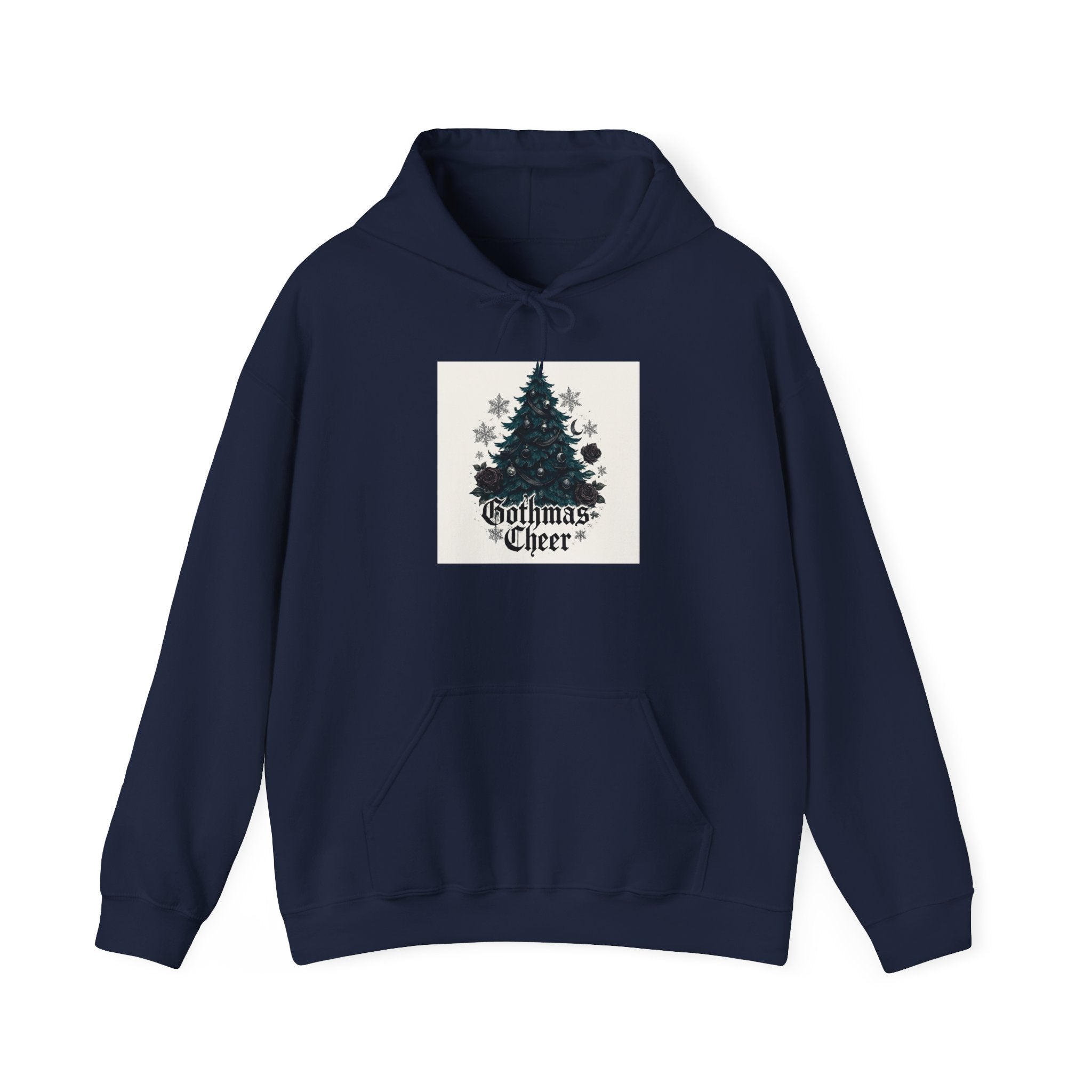 Christmas Cheer Hoodie – Vintage Christmas Tree Holiday Sweatshirt