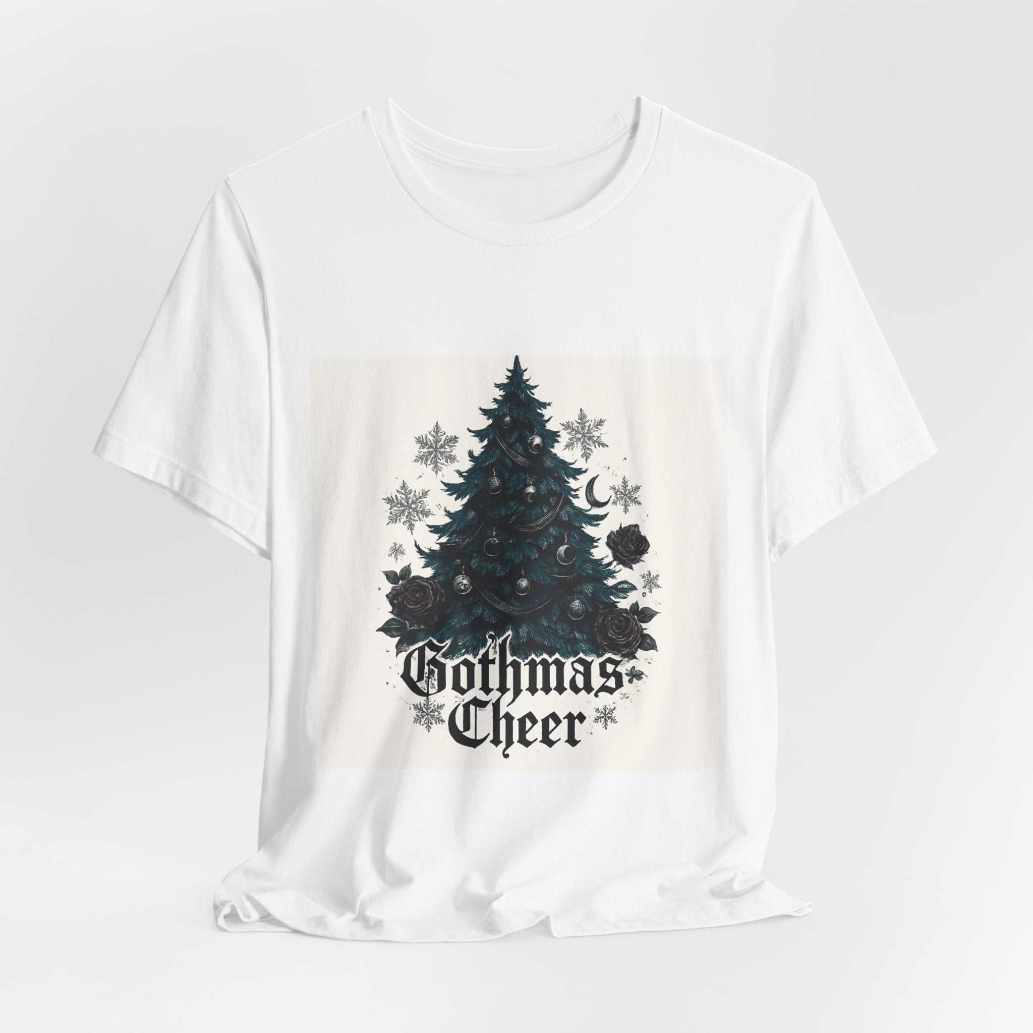 Gothmas Cheer T-Shirt — Gothic Christmas Tree Holiday Tee