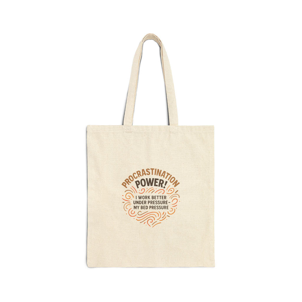 Cotton Canvas Tote Bag
