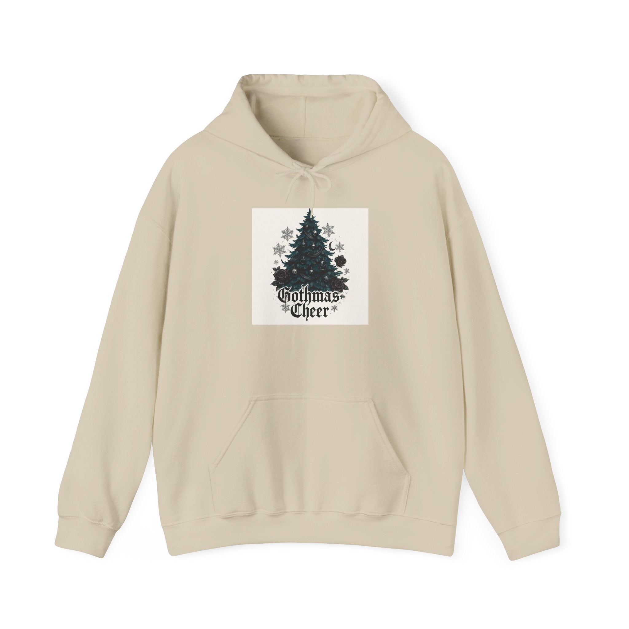 Christmas Cheer Hoodie – Vintage Christmas Tree Holiday Sweatshirt