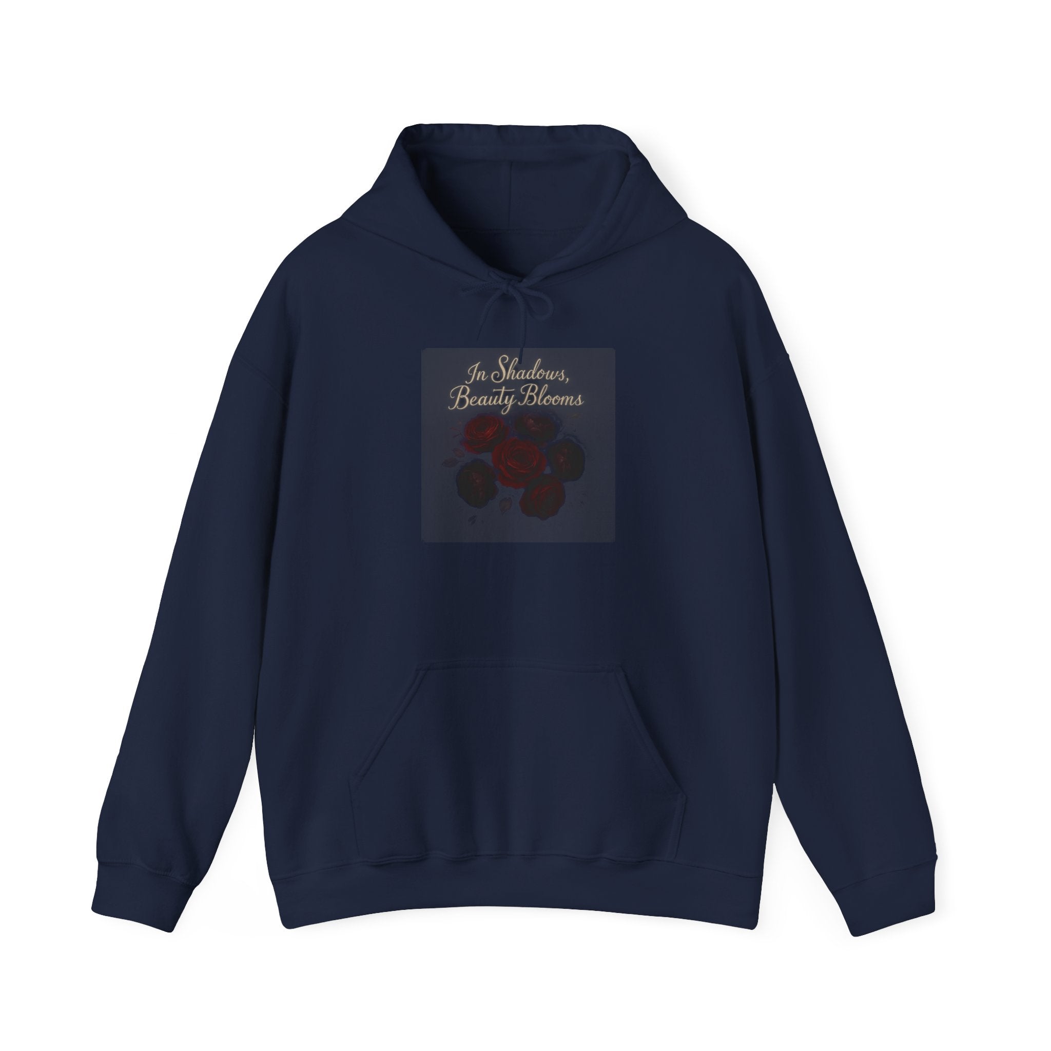 Cozy Floral Paw Print Hoodie — "Love Paws" Pet Lover Sweatshirt
