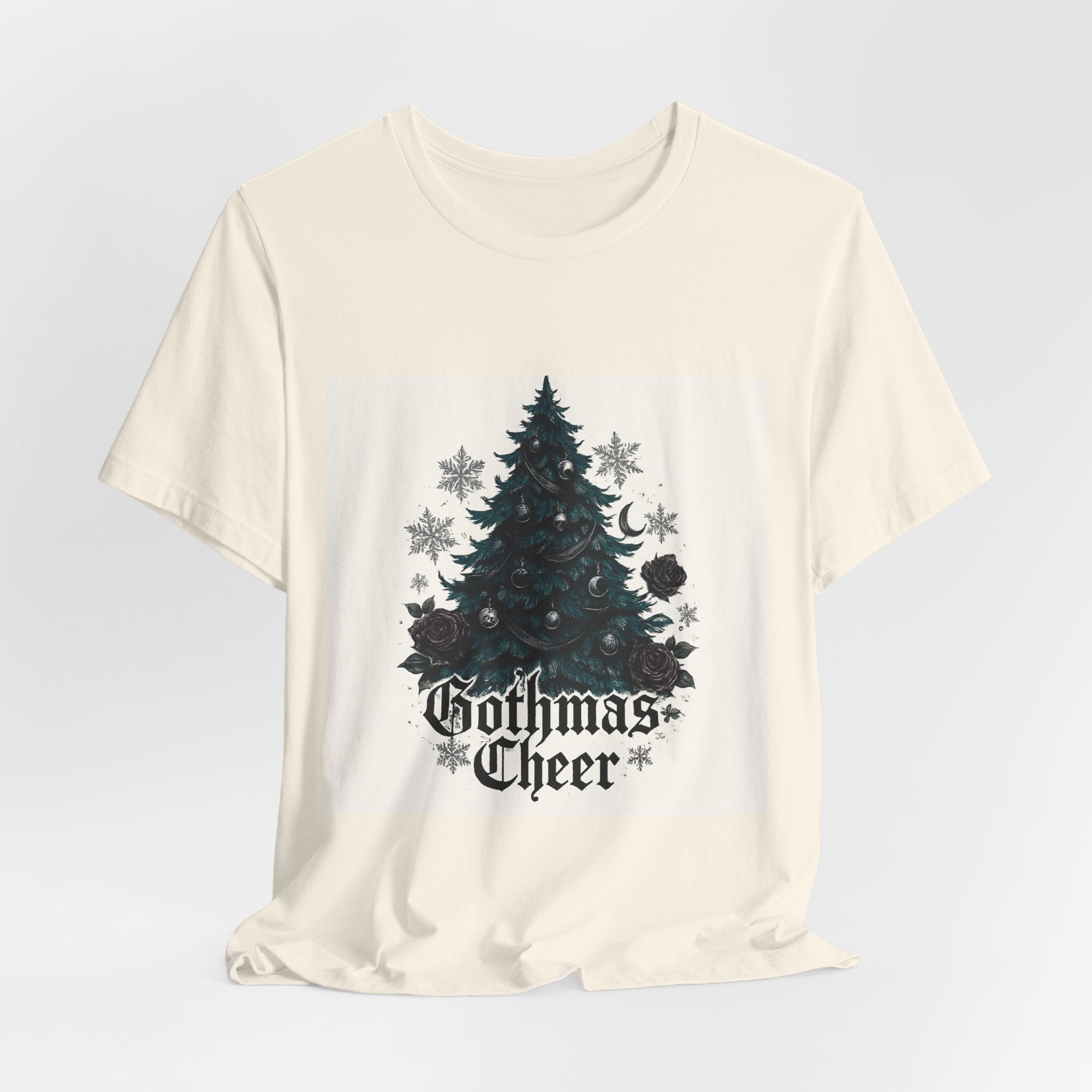 Gothmas Cheer T-Shirt — Gothic Christmas Tree Holiday Tee