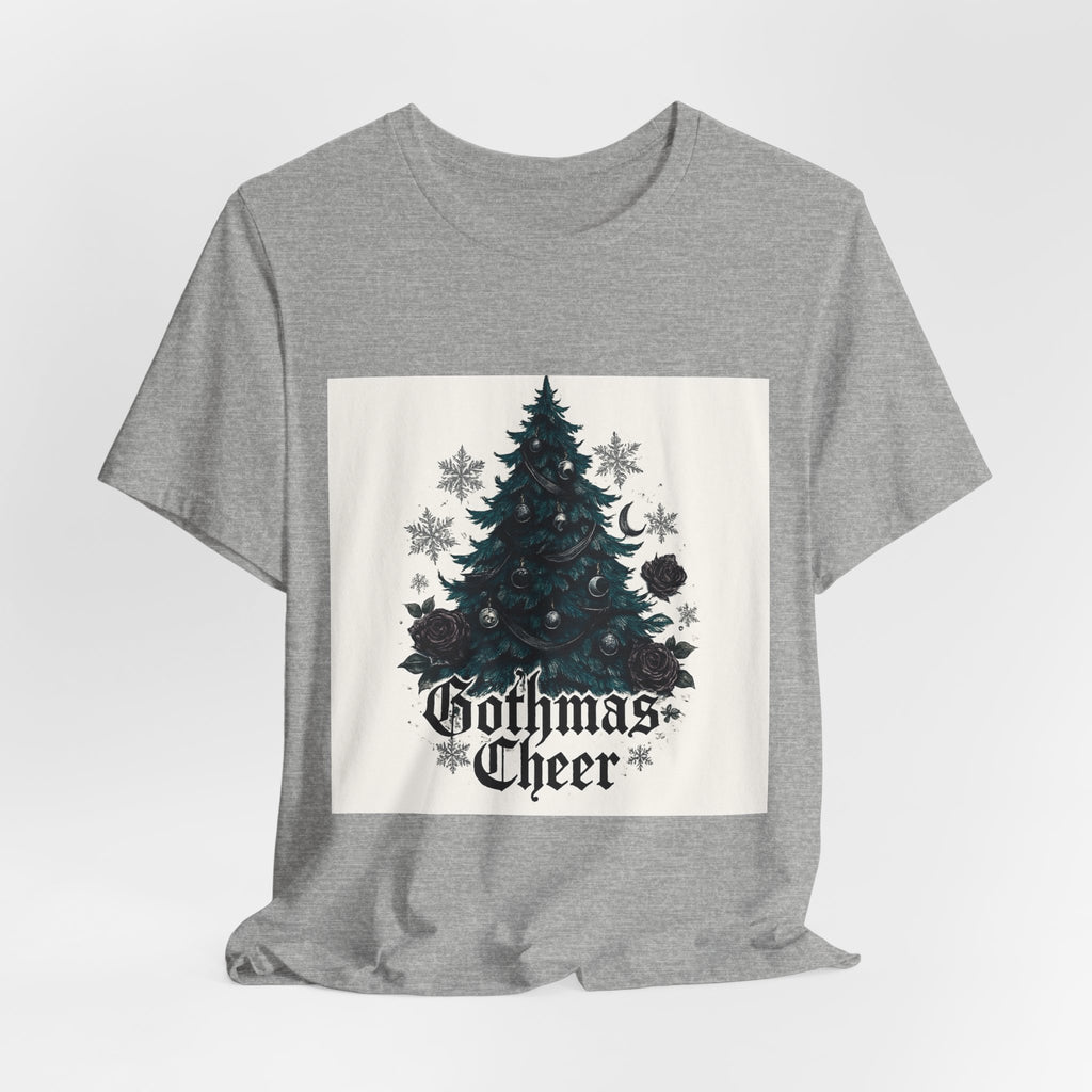 Gothmas Cheer T-Shirt — Gothic Christmas Tree Holiday Tee