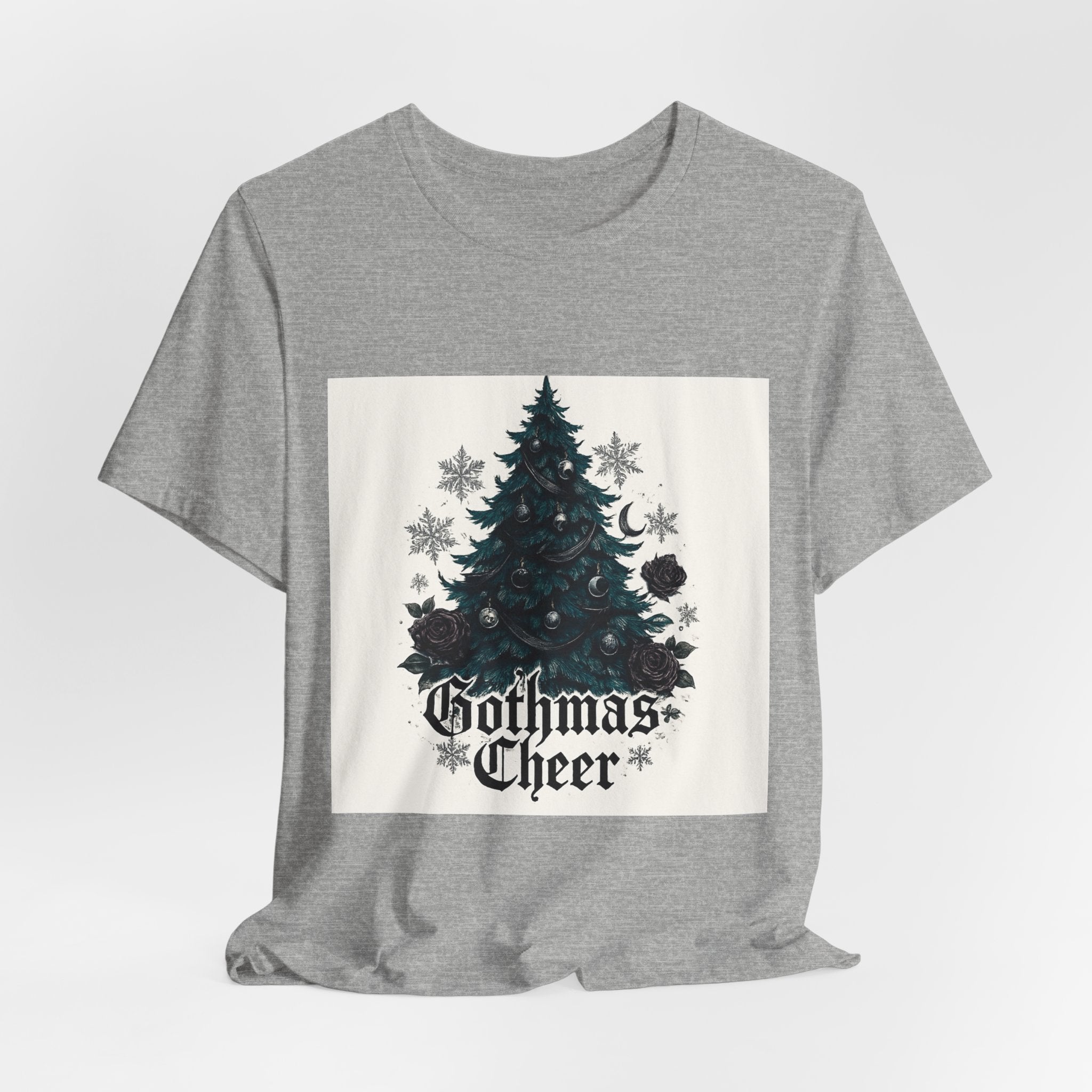 Gothmas Cheer T-Shirt — Gothic Christmas Tree Holiday Tee
