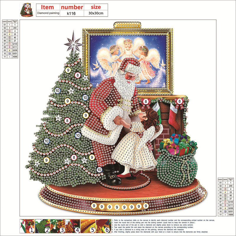 Christmas Snowman 5D Diamond Painting Kit