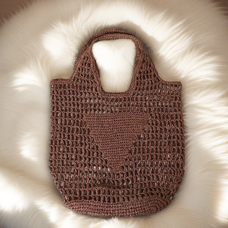 Retro Popular Large Capacity Hollow Handbag