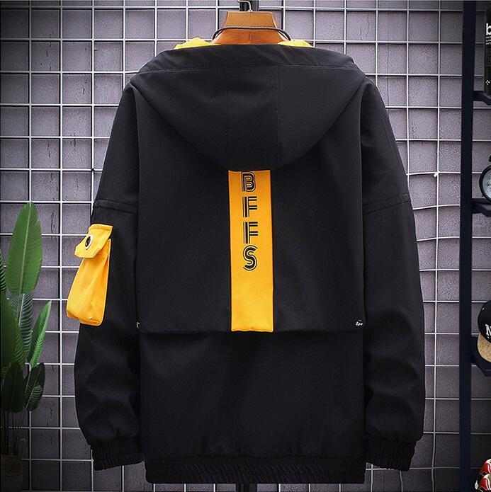 Men's Jackets Thickened Casual Trendy Hooded Tops