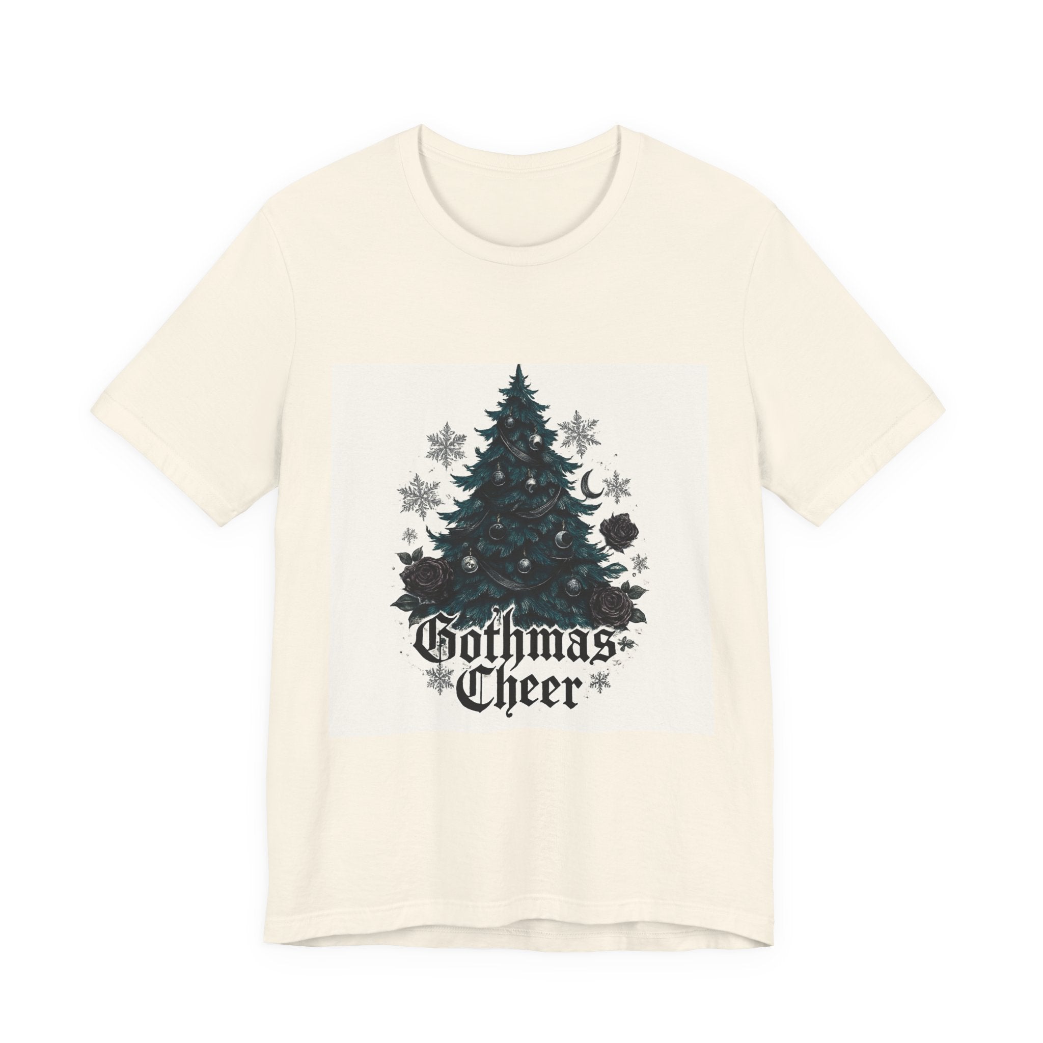 Gothmas Cheer T-Shirt — Gothic Christmas Tree Holiday Tee