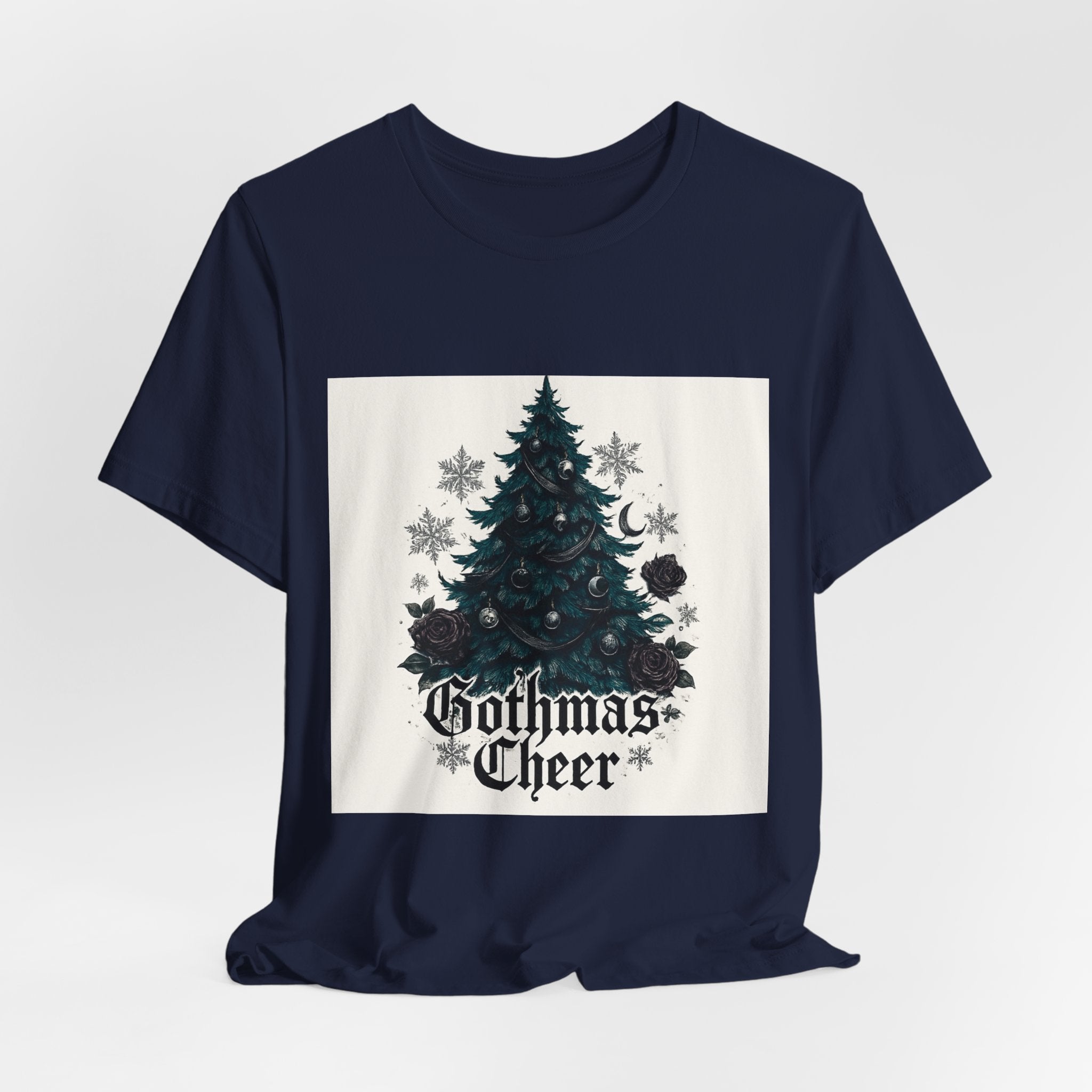 Gothmas Cheer T-Shirt — Gothic Christmas Tree Holiday Tee