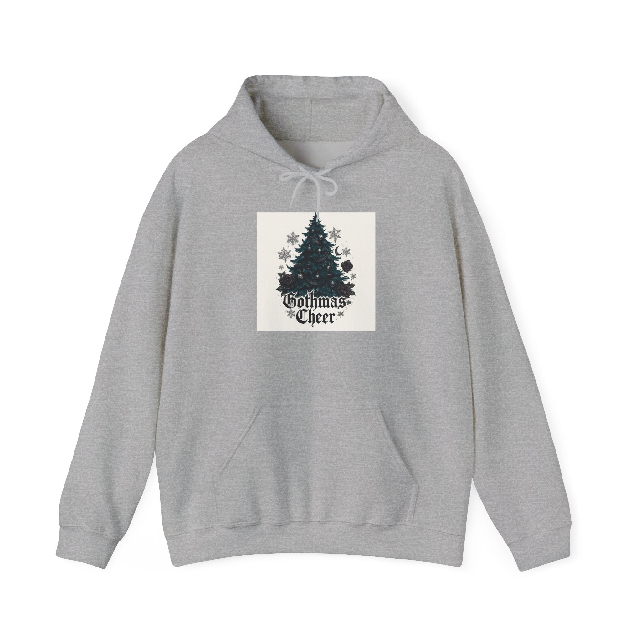 Christmas Cheer Hoodie – Vintage Christmas Tree Holiday Sweatshirt