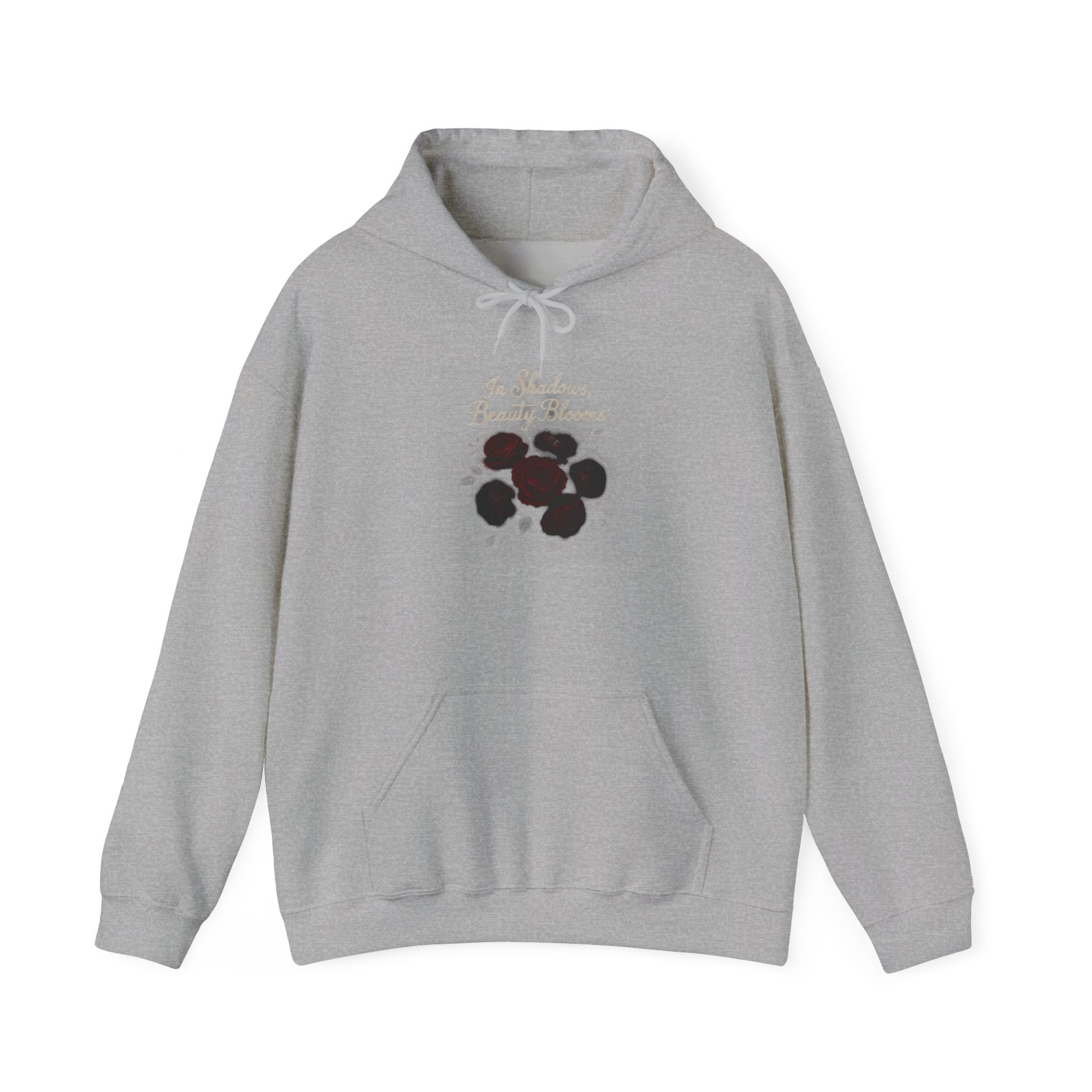 Cozy Floral Paw Print Hoodie — "Love Paws" Pet Lover Sweatshirt