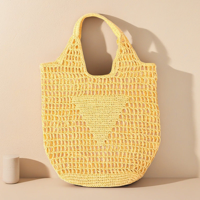 Retro Popular Large Capacity Hollow Handbag