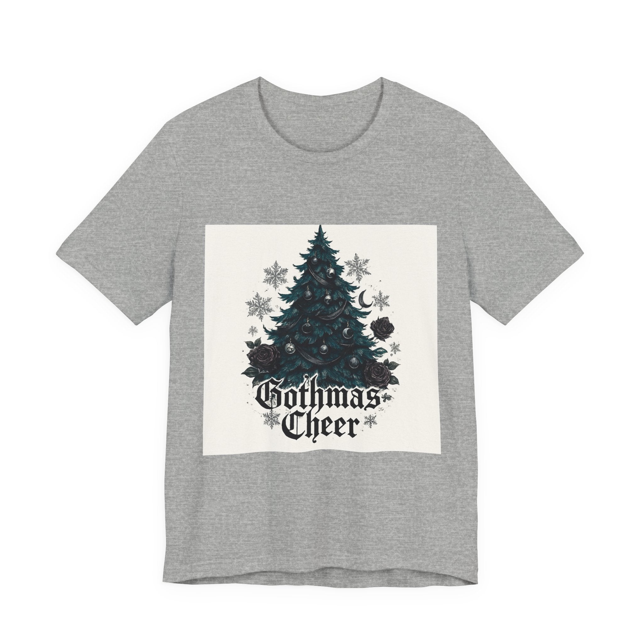 Gothmas Cheer T-Shirt — Gothic Christmas Tree Holiday Tee