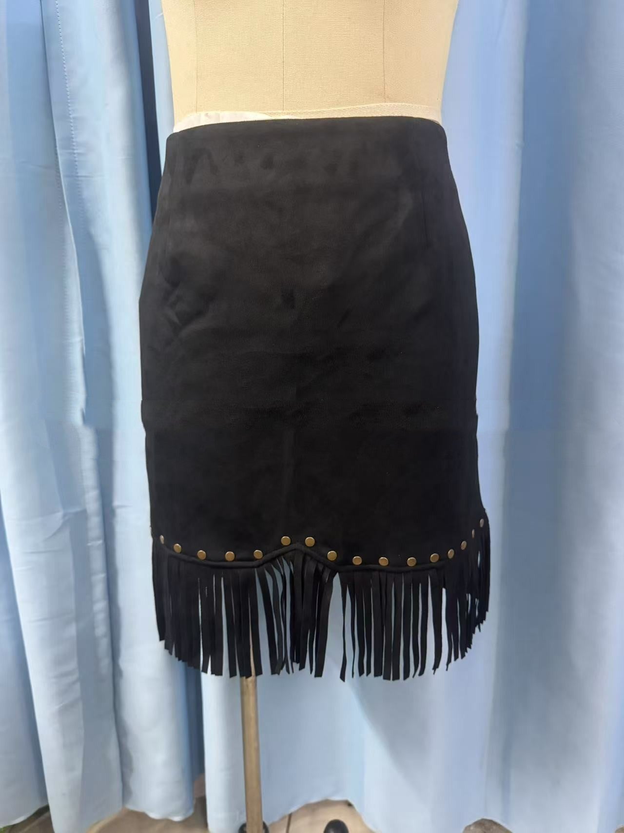Retro Fashion Fringe Skirt Women