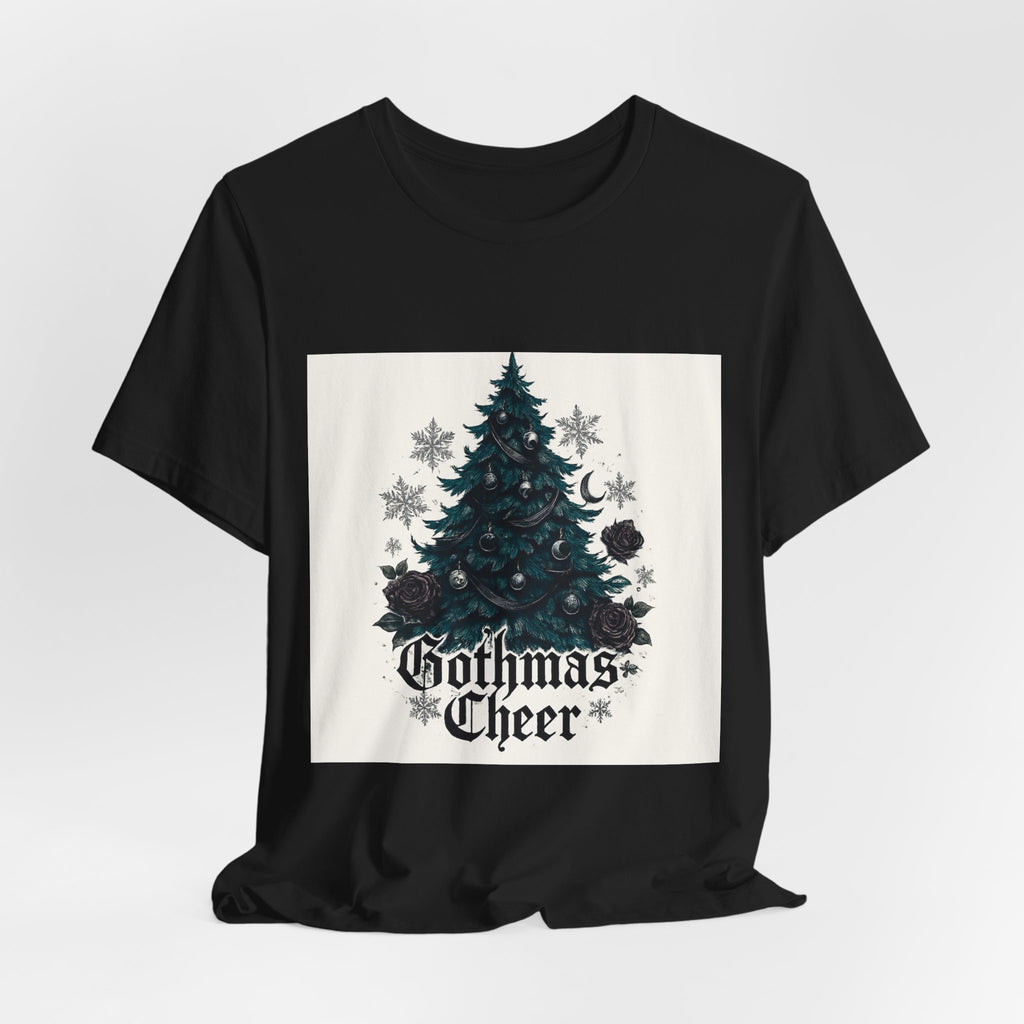 Gothmas Cheer T-Shirt — Gothic Christmas Tree Holiday Tee