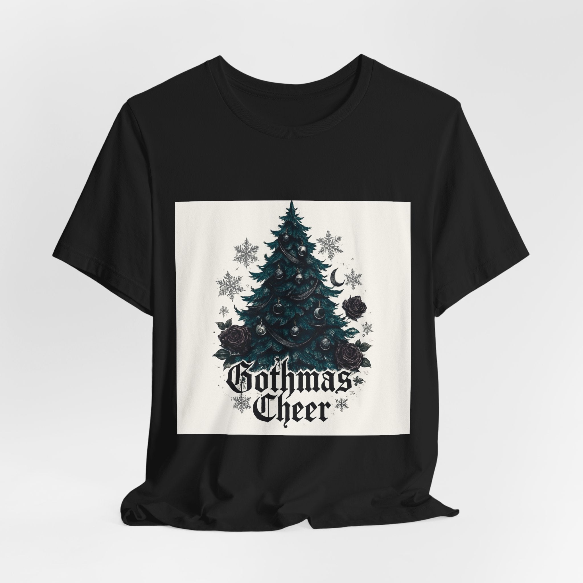 Gothmas Cheer T-Shirt — Gothic Christmas Tree Holiday Tee