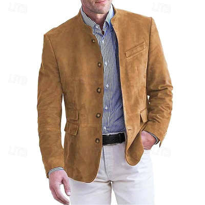 European And American Men's New Retro Casual Jacket