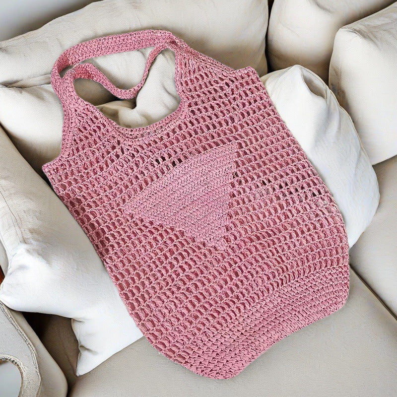 Retro Popular Large Capacity Hollow Handbag