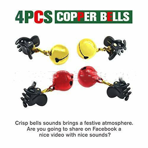 Christmas Ball Hair Clips Santa