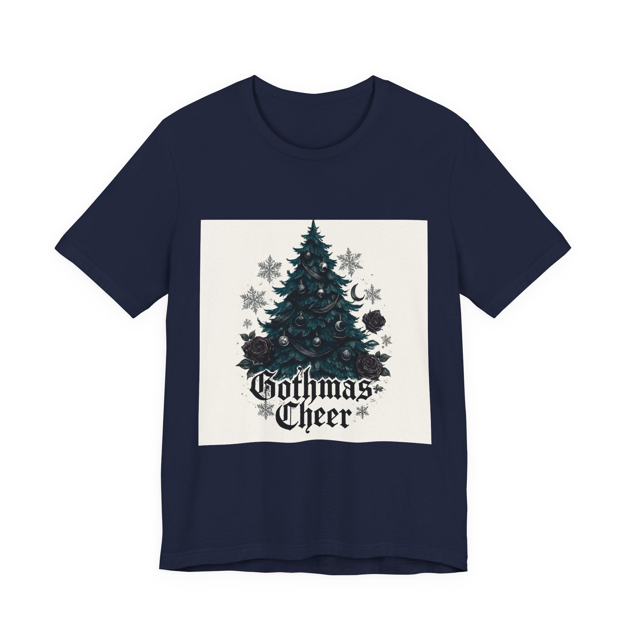 Gothmas Cheer T-Shirt — Gothic Christmas Tree Holiday Tee