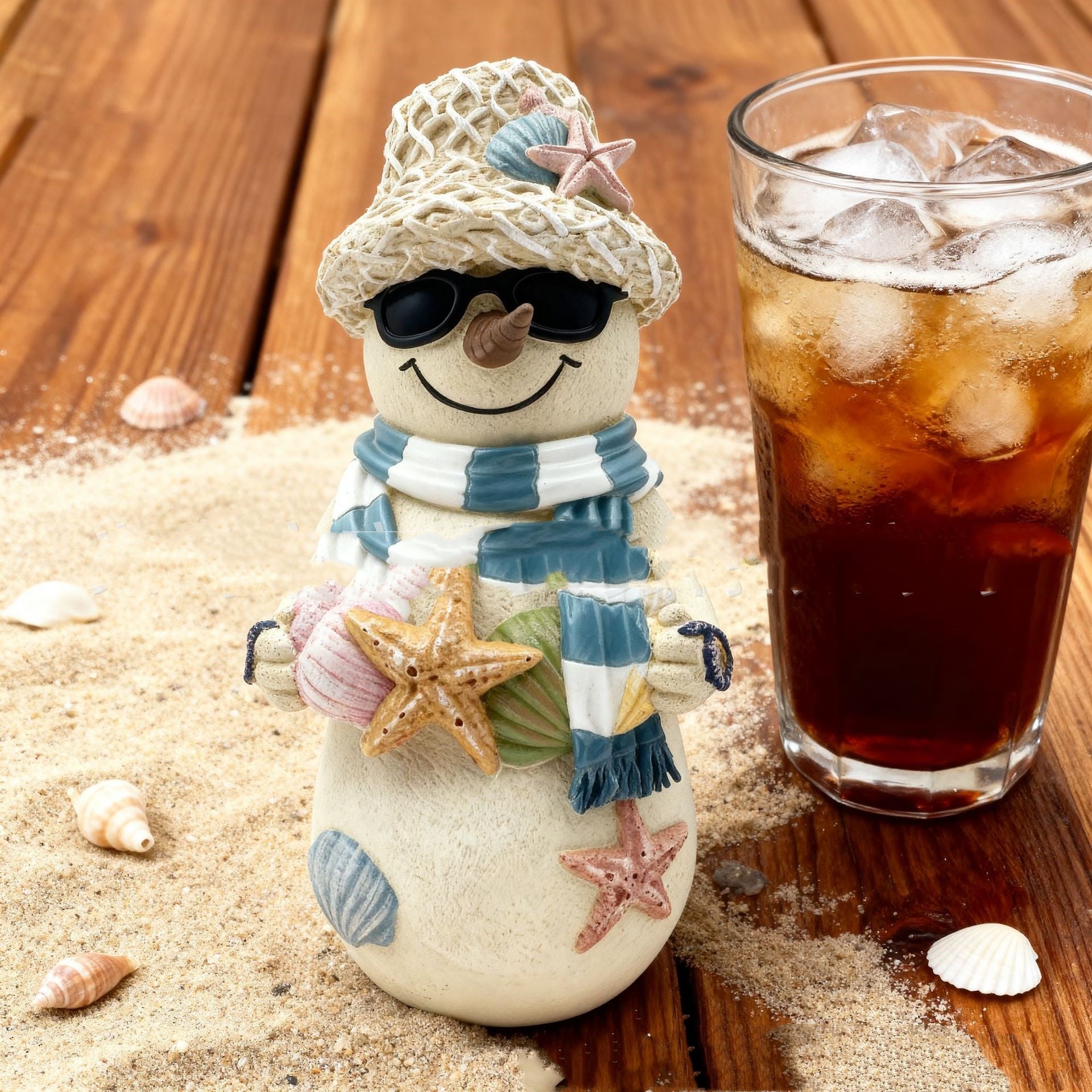 Christmas HAILANG Beach Snowman Decorations
