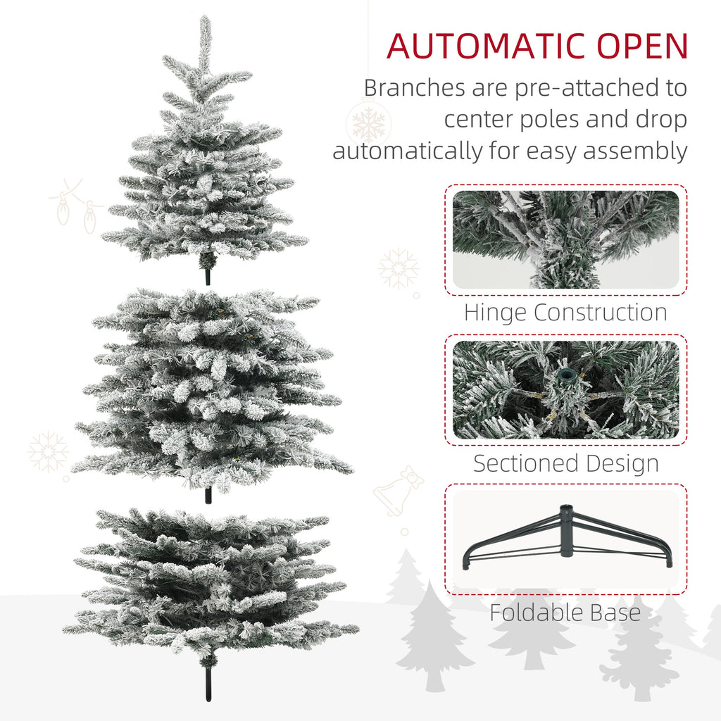 Snow Flocked Artificial Christmas Tree