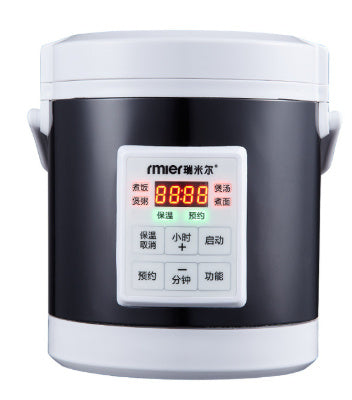 12V 24V Mini Rice Cooker 1.6L Car Truck Electric Hot Soup Rice Cooker