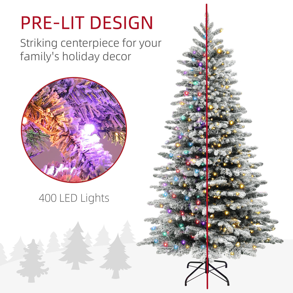 Snow Flocked Artificial Christmas Tree