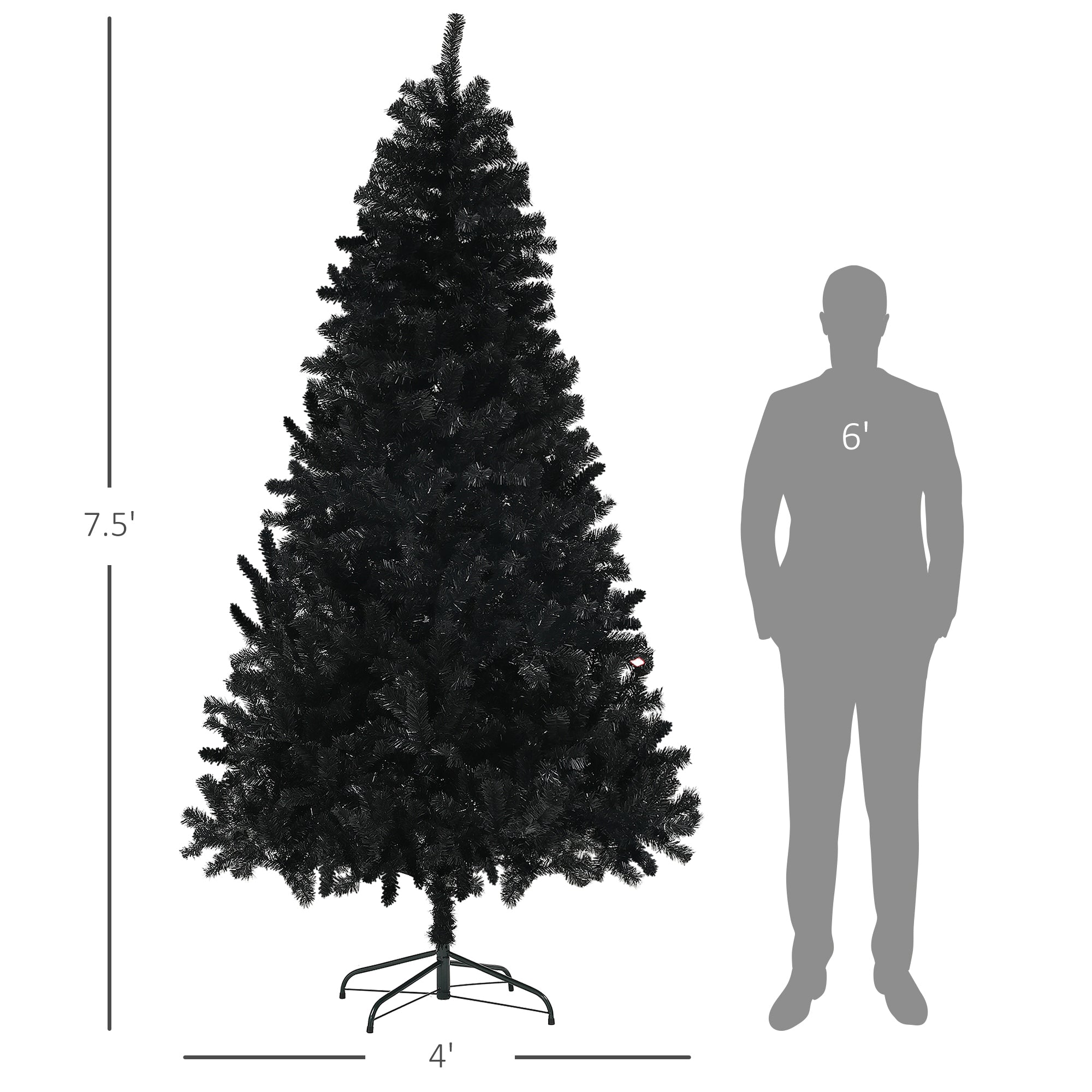 Unlit Artificial Christmas Tree