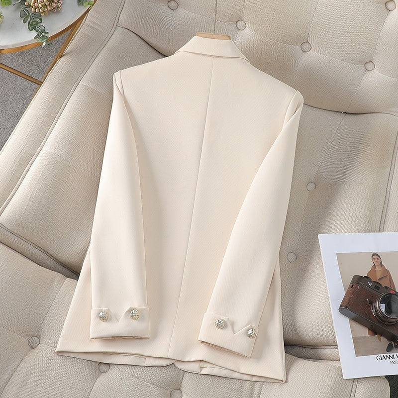 Temperament Goddess Style Workwear Petite Formal Suit Commuting