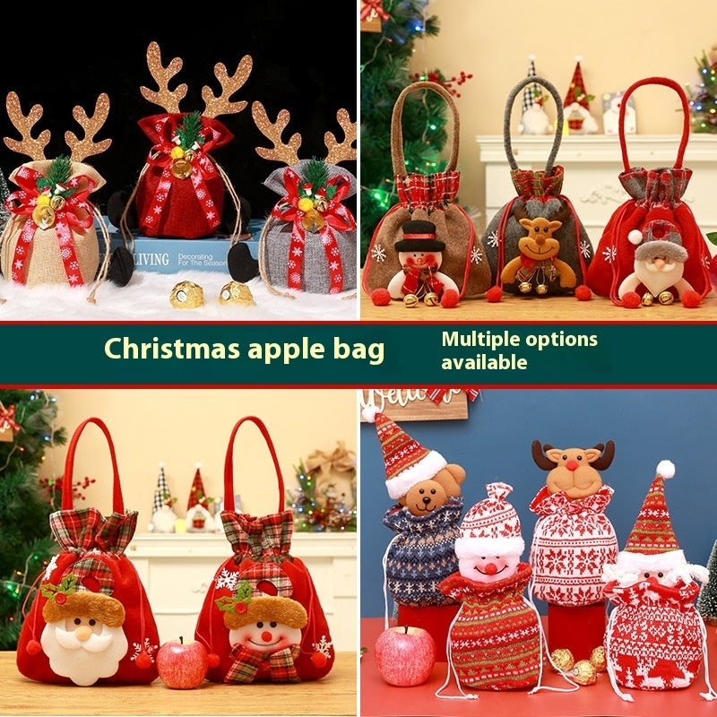 Christmas Children Gift Bag Christmas Eve Candy Bag Christmas Candy Packaging Gift Bag